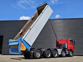 GINAF / CF85.410 / MANUAL GEARBOX / 10x4 TIPPER